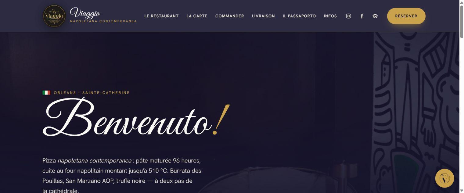 Exemple d’un site internet réalisé par CLN Nexus